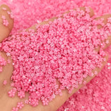 1000pcs Acrylic Flower Nail Decorations 3D Nail Art Parts Gems Mixed Size Charms