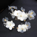Bride Crystal Hair Comb Wedding Tiara Headpiece