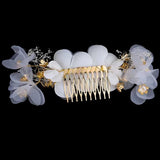 Bride Crystal Hair Comb Wedding Tiara Headpiece