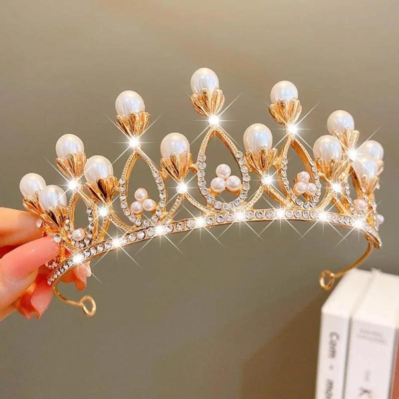 Crystal Party Accessories Birthday Gift Girls Princess Crown