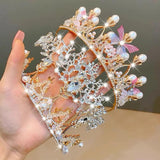 Crystal Party Accessories Birthday Gift Girls Princess Crown