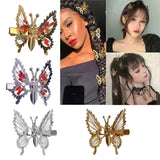 8Pcs Fluttering Hair Clip Barrettes Styling Jewelry