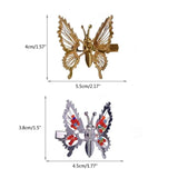 8Pcs Fluttering Hair Clip Barrettes Styling Jewelry