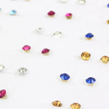 36 Pcs Colorful Rhinestone Crystal Stud Earrings Set for Women Girls