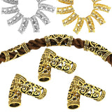 10 pcs Hair Braiding Ring DIY Hair Braid Beads Reggae Style Hair Jewelry