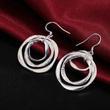 925 Sterling Silver TREE Charms Earrings Set for Women Wedding Party