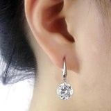 925 Silver Crystal Earrings - Twins Micro Set