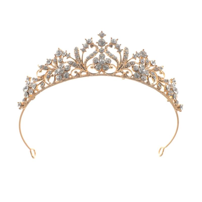 Rhinestone Tiara Crown Bridal Wedding Hair Accessory Crystal Headband