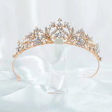 Rhinestone Tiara Crown Bridal Wedding Hair Accessory Crystal Headband