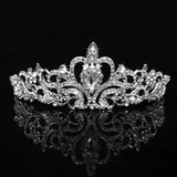 Crystal Rhinestone Bridal Crown Wedding Party Hair Jewelry