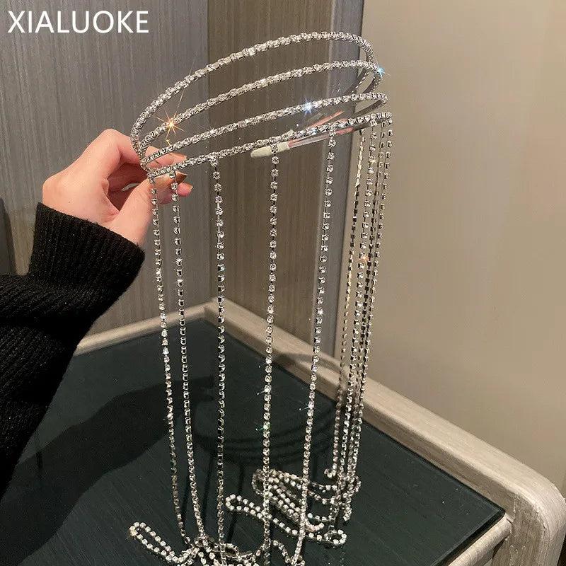 Vintage Tassel Multilayer Hair Clips For Women Korea Jewelry