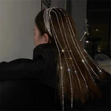 Vintage Tassel Multilayer Hair Clips For Women Korea Jewelry