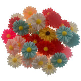 Mixing Daisy Flower Bowknot Flat Cabochons DIY Jewelry Hairpin Scrapbooking