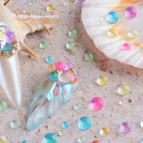 Aurora Crystal AB Nail Beads Strass Rhinestones 3D Manicure Decoration
