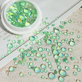 Aurora Crystal AB Nail Beads Strass Rhinestones 3D Manicure Decoration
