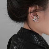 Bilandi 925 Silver Geometric Metal Stud Earrings For Women Gift