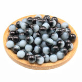 100-500Pcs 6-8mm Matte Acrylic Round Beads DIY Crafts Scrapbook Decoration