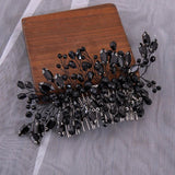 Baroque Crystal Hair Combs Vintage Hair Accessories