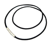 Brown Leather Chokers Necklaces Stainless Steel Clasp Gift