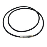 Brown Leather Chokers Necklaces Stainless Steel Clasp Gift