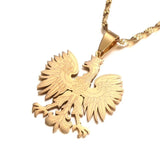 Poland Eagle Pendant Necklace for Women
