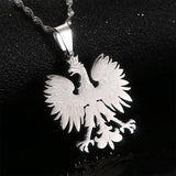 Poland Eagle Pendant Necklace for Women
