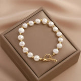 Irregular Freshwater Pearl Bracelet for Women