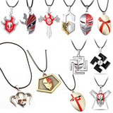 BLEACH Choker Necklace Kurosaki Ichigo Pass card Pendant Anime