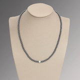 Magnetic Hematite Pearl Necklace Choker for Women