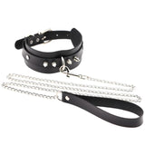 Goth Women Choker Collar Punk Necklaces Pu Leather Gothic Rivets Cross Chains