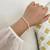 French Baroque Pearl Necklace Natural Freshwater OT Clavicle Chain