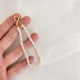 French Baroque Pearl Necklace Natural Freshwater OT Clavicle Chain