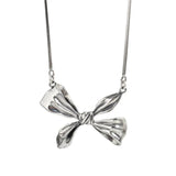 Sweet Big Bowknot Clavicle Chain Necklace