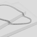 To My Man Stainless Steel Cuban Chain Necklace for Him