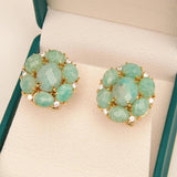 G-G Amazonite Crystal Earring - Jewelry Gift