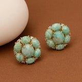 G-G Amazonite Crystal Earring - Jewelry Gift