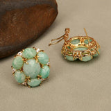 G-G Amazonite Crystal Earring - Jewelry Gift