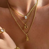 Personalized Year Number Necklaces for Women - 1991-1999 Birthday Gift