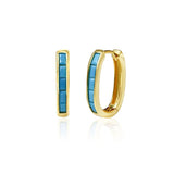 925 Sterling Silver Opal Earrings Set for Women