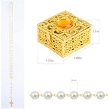 Catholic Rosary Beads Necklace Mary Cross Pendant