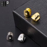 Hip Hop Iced CapsTeeth Grillz Plated Cubic Zircon Micro Pave Grills