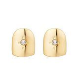 Hip Hop Iced CapsTeeth Grillz Plated Cubic Zircon Micro Pave Grills