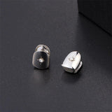 Hip Hop Iced CapsTeeth Grillz Plated Cubic Zircon Micro Pave Grills