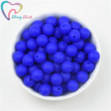 10 PCS Royal Silicone Hexagon Beads 14-17 MM DIY Jewelry Making Infants Teething