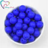 10 PCS Royal Silicone Hexagon Beads 14-17 MM DIY Jewelry Making Infants Teething