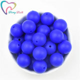 10 PCS Royal Silicone Hexagon Beads 14-17 MM DIY Jewelry Making Infants Teething