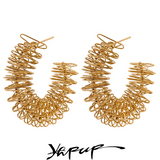Stainless Steel C Shape Geometric Earrings for Women