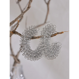 Stainless Steel C Shape Geometric Earrings for Women