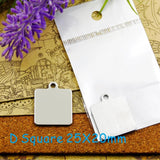 10pcs Dental Assistant Charms Stainless Steel DIY Pendants