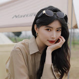 Korea Jewelry 14K Cross Earrings AAA Zircon